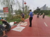 天橋街道多舉措整治無照游商占道經營