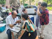 宜秀區大橋街道圣埠社區：健康義診進社區 共同守護“睛”彩世界