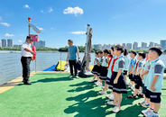 包河區(qū)淝河：預(yù)防溺水 平安一夏