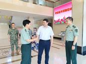 蚌埠市一院開展“八一”雙擁慰問活動