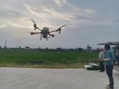 樅陽縣錢橋鎮(zhèn)：無人機 施肥忙