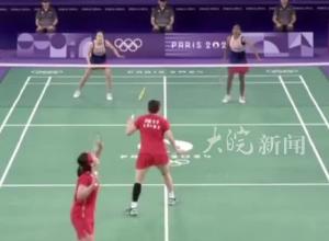 “凡晨组合”5连胜，陈清晨贾一凡女双进决赛