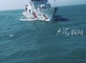 中国海警舰艇编队8月7日在我钓鱼岛领海巡航 