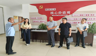 交通運(yùn)輸部調(diào)研六安市交通運(yùn)輸執(zhí)法支隊(duì)百洋鋪超限超載檢測(cè)站