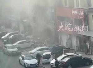 辽宁营口大石桥市一门面房发生爆炸  目击者：突然听到巨响  200米外店面玻璃被震碎