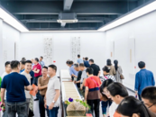 风过耳·刘跟弟书法作品展开幕 