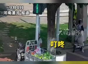 漯河城管用智慧调度系统喊话，占道的大姐蒙了：躲杆后还能看见？“不罚款 请去便民点和市场售卖” 