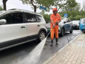 合肥部分路段試點(diǎn)停車(chē)位聯(lián)動(dòng)清掃