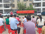 城南鎮天河灣社區開展“倡導文明養犬，構建文明社區”志愿服務活動