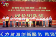 蚌埠市在全省第二屆人力資源服務創新暨技能競賽中斬獲佳績