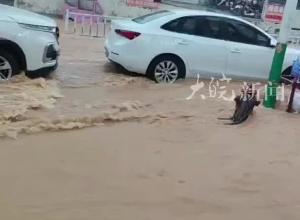 最大降雨量138.7毫米 “贝碧嘉”给皖北带来强降水 萧县县城部分街道成河
