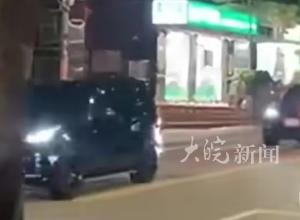 萧美琴住处旁传枪响！其车队返回时迅速驶入地下室画面曝光
