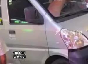 狗子“开车”出事，呆坐驾驶位不知所措，摊主：以为是人开车 没想到是狗