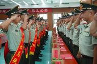軍營“束脩禮”  悉心“傳幫帶”！武警第二機動總隊某支隊舉行拜師儀式