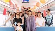節(jié)日氛圍拉滿  列車上舉辦中秋詩會