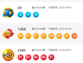 9月7日福彩中獎號碼