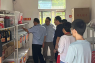 淮南市潘集鎮強化校園食品安全管理
