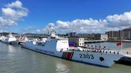 中國海警艦艇編隊(duì)正式起航前往俄羅斯