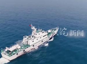 中国海警舰艇编队9月6日在我钓鱼岛领海巡航