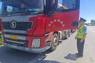 甘當公路“守護神”  無愧一身“執法藍”