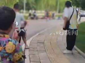 武汉江夏发生一起交通事故 当地部门回应：有小孩擦伤，伤者已送医