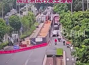 广西南宁一道路上发生爆炸？当地回应：污水管道 加压测试时发生爆裂