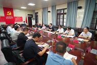 孔濤調研樅陽浮山景區改造提升和浮山中學百年校慶籌備工作
