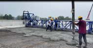 G529葉集段項目跨G40滬陜高速分離式立橋順利完工