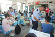 肥西縣紫蓬山管委會: 普法進校園 護航“開學季”