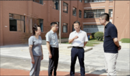 秋光為序啟新章 調研聚力助帆揚  ——龍子湖區委書記倪濤調研蚌埠市湯和路學校