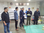 阜陽經開區管委會總工程師吳永利國慶假日一線督導檢查安全  