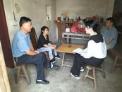 樅陽縣錢橋鎮上門入戶開展2024年低保復核工作