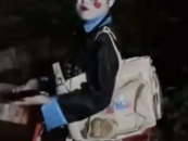 重慶一女子深夜穿“僵尸服”嚇壞鄰居，物業(yè)回應