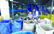 阜陽市迎來今年 “雙11”首個快遞高峰