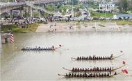 慶國慶 迎豐收 巢湖流域首次舉辦龍舟賽