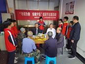 天河街道官圩社區黨群服務站開展“與鄰為善  情暖夕陽”重陽節主題活動