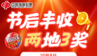 国庆节后第一天，安徽彩民狂中3注双色球头奖