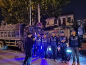 志愿者夜巡城中村，大皖新聞記者隨同體驗