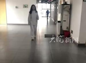 安徽19岁盲人女孩郁晓楠 就读大学满一月 军训获评优秀学员 自信不需太多呵护
