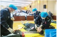 阜陽51名選手比拼“救人”技能