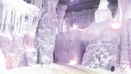 淮南焦崗湖冰簾洞天項目進入室內制雪造冰階段