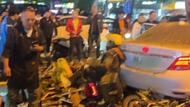 武漢一小車失控致多人受傷，事故正在調查中