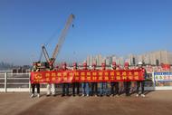 蚌埠這處淮河大橋進入施工新階段