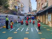 合肥市廬陽區雙崗街道白水壩社區開展“安全交通 你我同行”交通安全進校園活動