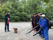 合肥經開區：“空中力量”支援公園森林防火