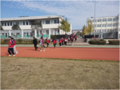 懷寧縣金拱初中開展校園消防安全疏散逃生演練活動  