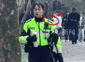 肩头多了一颗星星 杭州“兔子警官”李语蔚 升职为四级辅警
