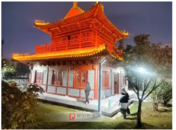 阜陽東城河景觀島開放