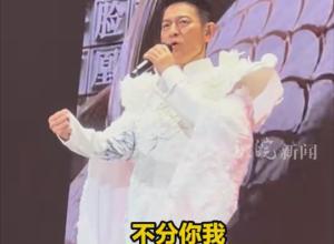 “让世界知道我们都是中国人”
刘德华时隔11年台北开唱 
一首《中国人》气势十足