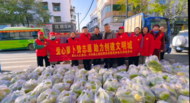愛心蘿卜傳溫情，助力創建文明城  